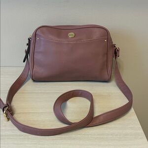 Nichol miller faux leather Women's Mauve Crossbody Bag